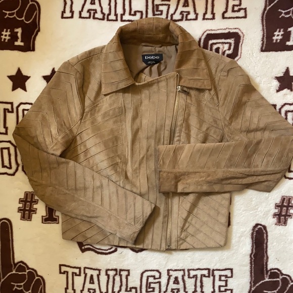 Bebe Suede Jacket 🧥 - Picture 1 of 16